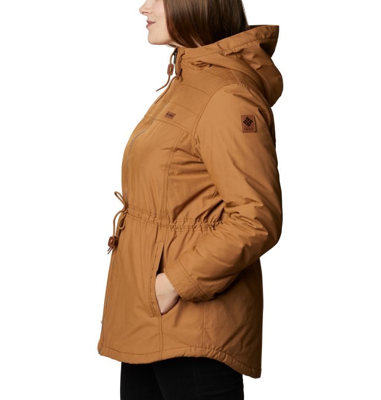 Women's Columbia Chatfield Hill Jackets Brown | Plus Size CA-ZL518